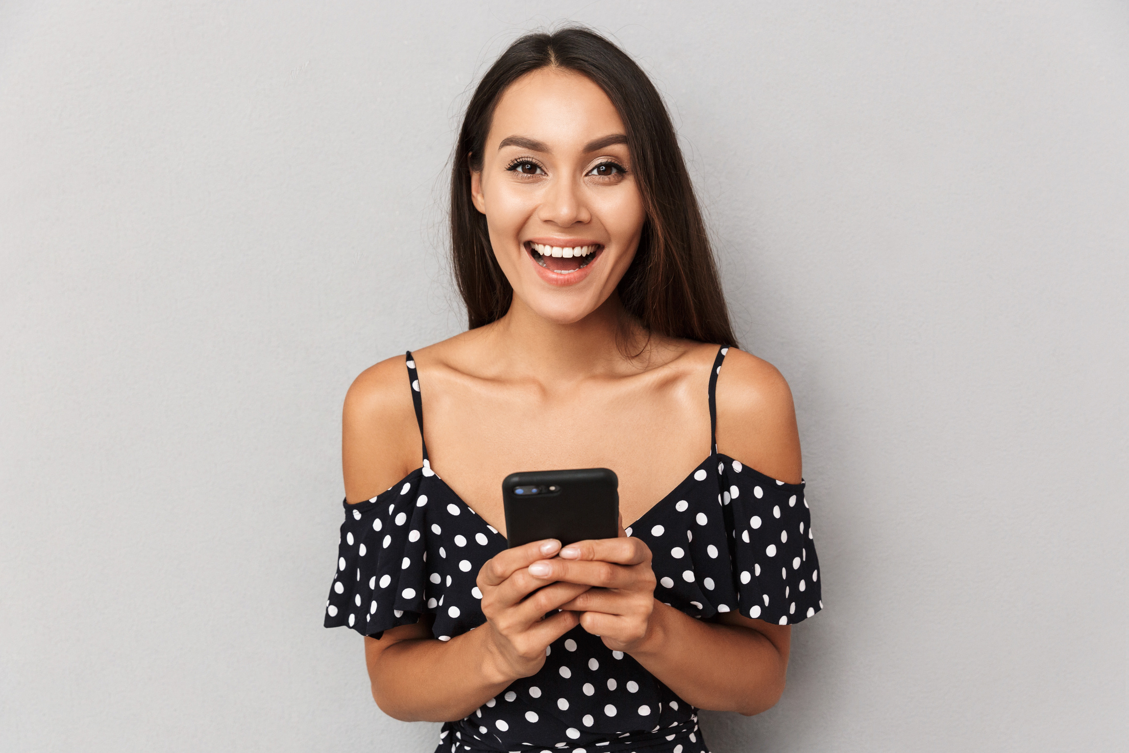 Woman Using Mobile Phone